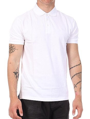 Kaporal mario witte polo voor heren