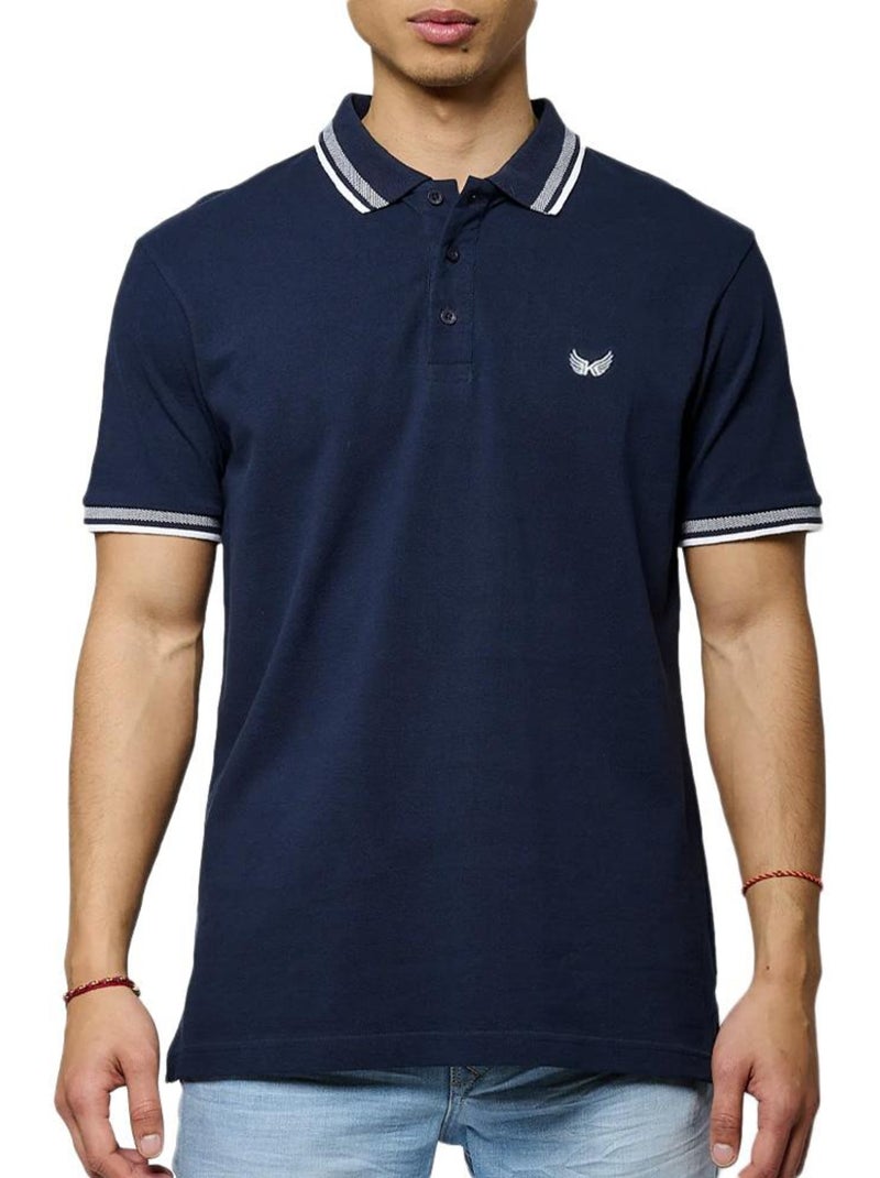 Kaporal Marod Marine Polo voor Heren Donkerblauw - Kiabi