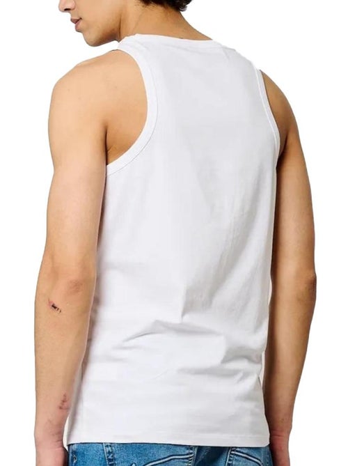 Kaporal mash wit heren mouwloos t-shirt - Kiabi