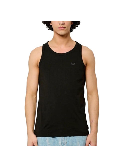 Kaporal MASH Zwart Heren Mouwloos T-shirt - Kiabi
