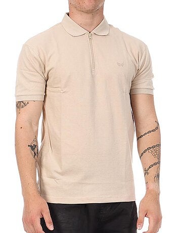 Kaporal maze beige polo voor heren