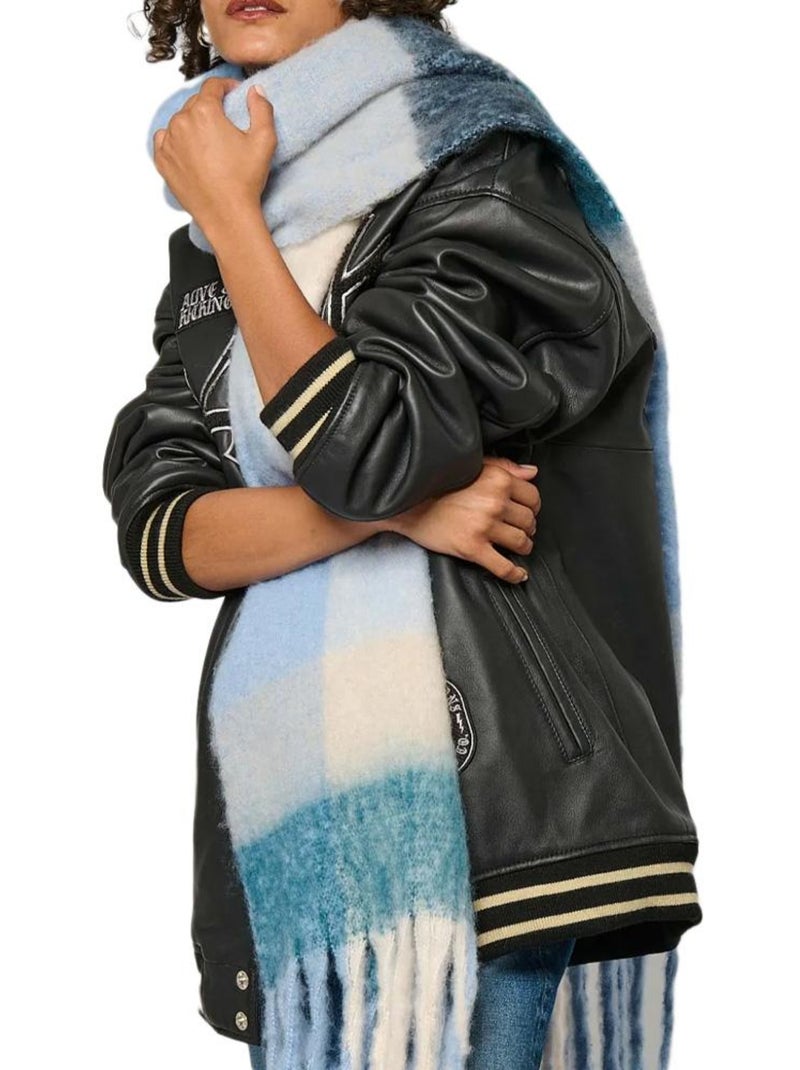Kaporal MENNY Blauw/Wit Dames Sjaal Blauw - Kiabi