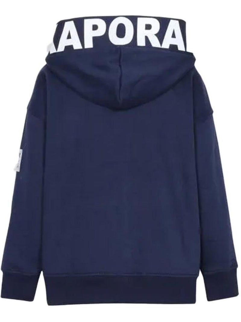 Kaporal MERRYH Jongens Hoodie met Rits - Marineblauw Marineblauw - Kiabi