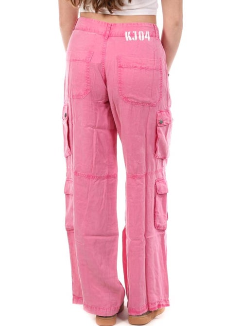 Kaporal Miami Roze Dames Pantalon - Kiabi Kaporal Miami Roze Dames Pantalon - Kiabi