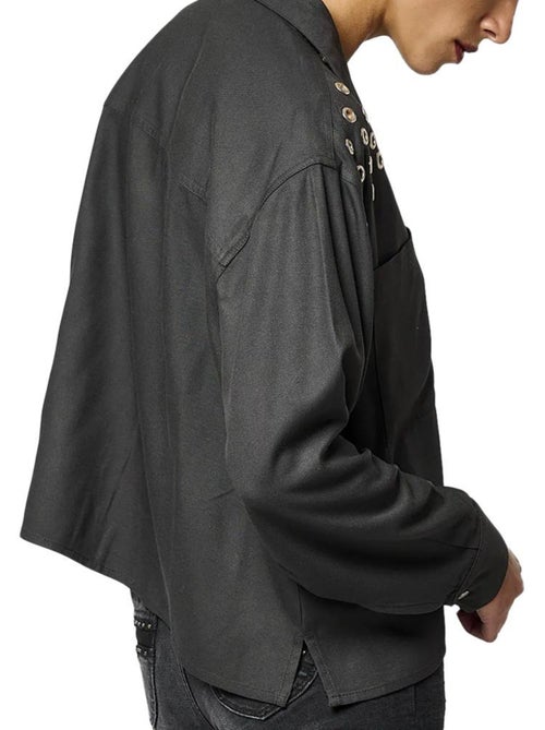 Kaporal mida zwarte damesblouse - Kiabi