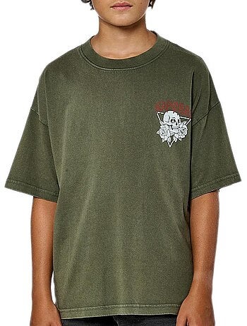 Kaporal mosto jongens t-shirt kaki