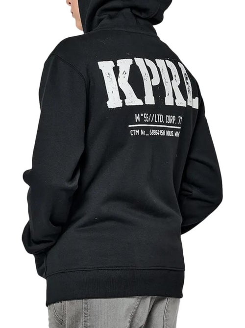 Kaporal MULL Zwart Jongensvest met Rits - Kiabi Kaporal MULL Zwart Jongensvest met Rits - Kiabi