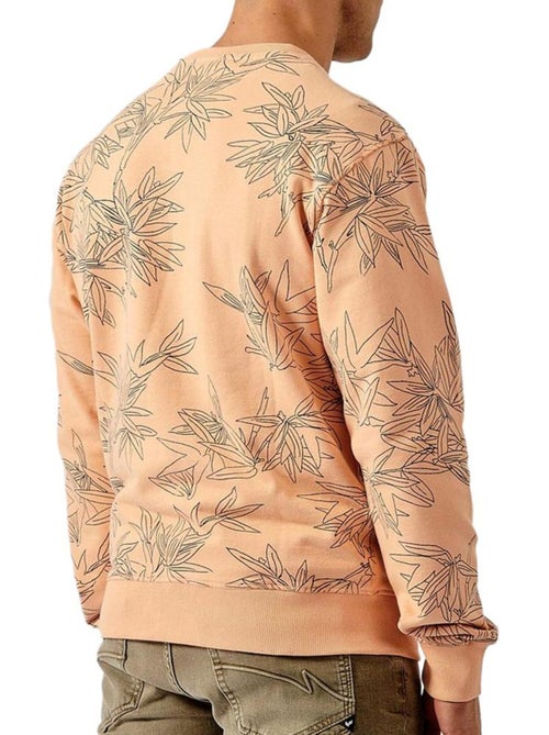 Kaporal NAVE Oranje Heren Sweatshirt - Kiabi Kaporal NAVE Oranje Heren Sweatshirt - Kiabi