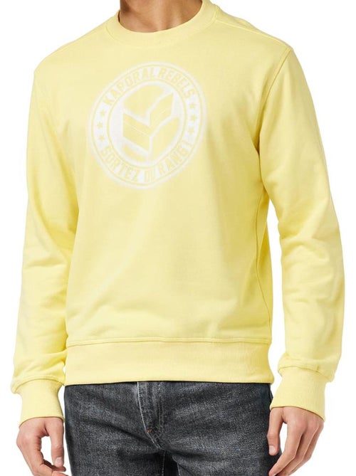 Kaporal NAX Gele Heren Sweatshirt - Kiabi Kaporal NAX Gele Heren Sweatshirt - Kiabi