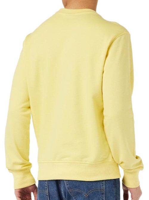 Kaporal NAX Gele Heren Sweatshirt - Kiabi Kaporal NAX Gele Heren Sweatshirt - Kiabi