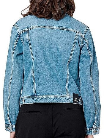 Kaporal nista dames jeansvest blauw