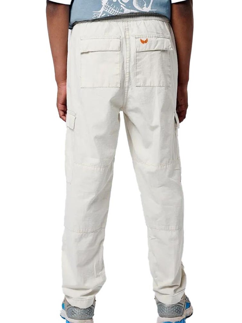 Kaporal Obagi Beige Cargo Broek voor Jongens Beige - Kiabi