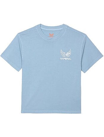 Kaporal obar jongens t-shirt wit/blauw