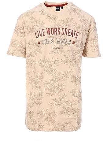 Kaporal obelih jongens t-shirt beige