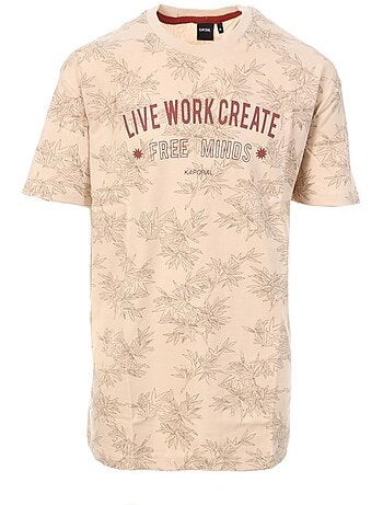Kaporal obelih jongens t-shirt beige
