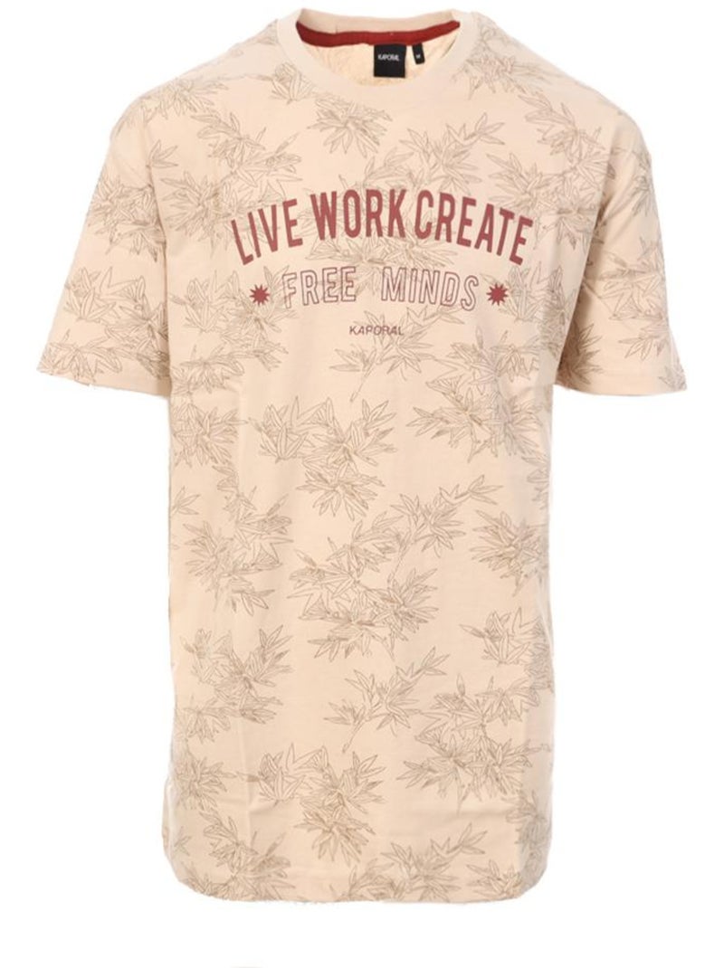 Kaporal OBELIH Jongens T-shirt Beige Beige - Kiabi