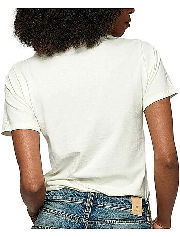 Kaporal off white dames t-shirt wit/zilver