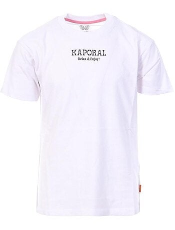 Kaporal oglye wit t-shirt voor jongens