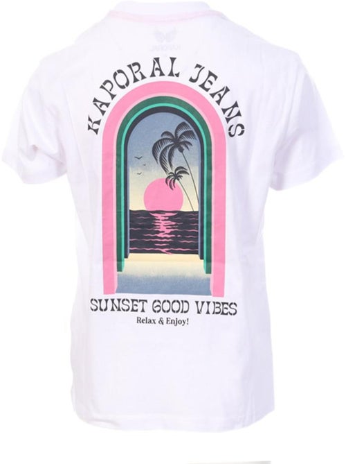 Kaporal OGLYE Wit T-shirt voor Jongens - Kiabi Kaporal OGLYE Wit T-shirt voor Jongens - Kiabi