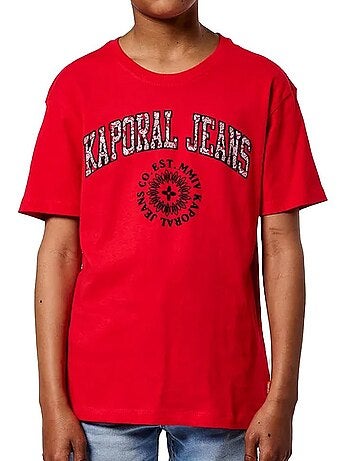 Kaporal olla rood t-shirt voor jongens