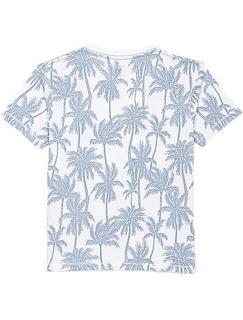 Kaporal omyg jongens t-shirt wit/blauw