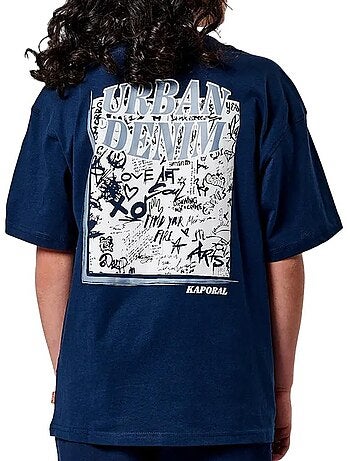 Kaporal orion t-shirt voor jongens, marineblauw