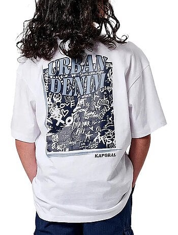 Kaporal orion wit t-shirt voor jongens