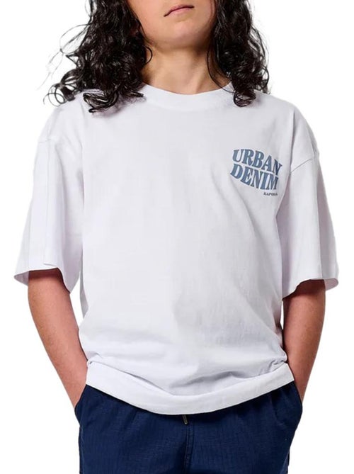 Kaporal Orion Wit T-shirt voor Jongens - Kiabi Kaporal Orion Wit T-shirt voor Jongens - Kiabi