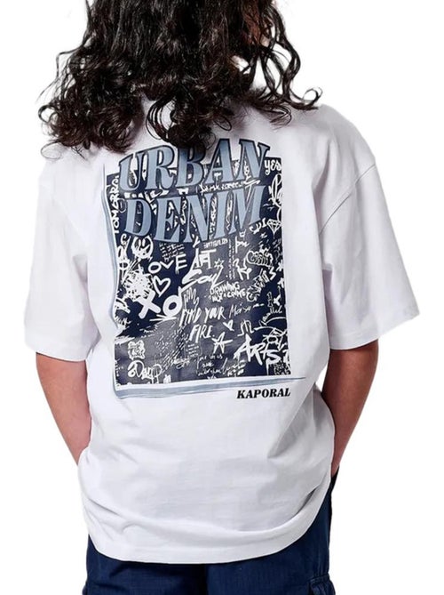 Kaporal Orion Wit T-shirt voor Jongens - Kiabi Kaporal Orion Wit T-shirt voor Jongens - Kiabi