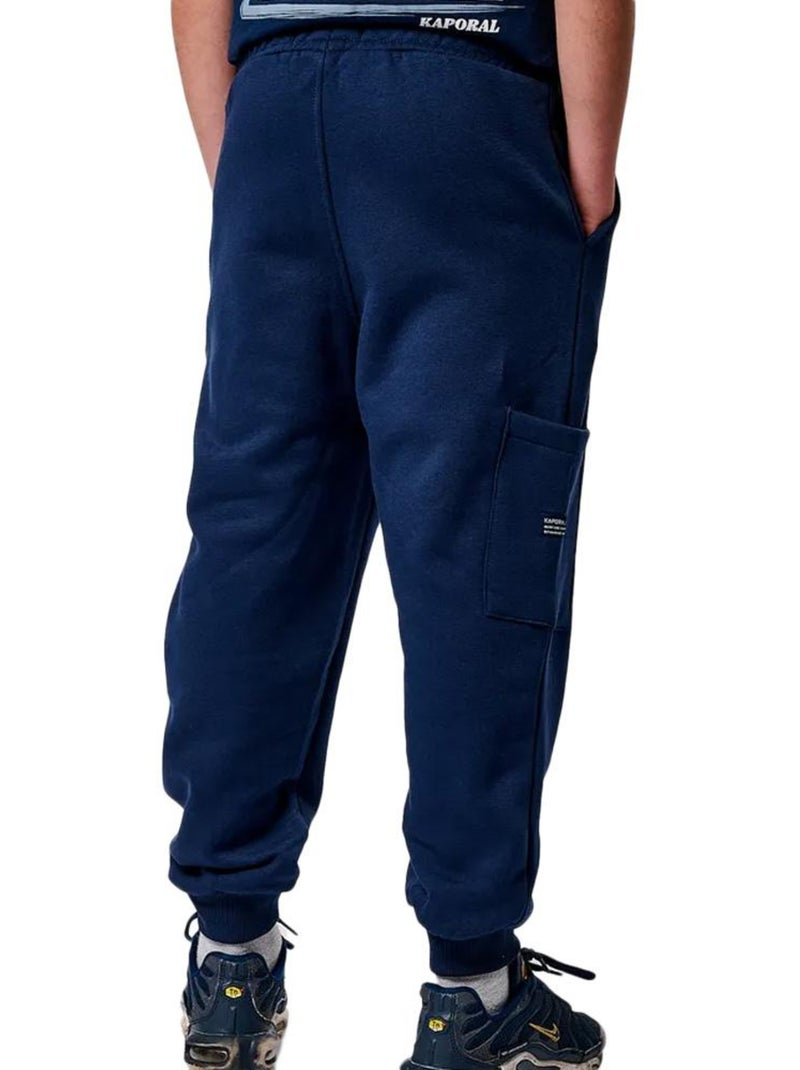 Kaporal Oris joggingbroek voor jongens, marineblauw Marineblauw - Kiabi