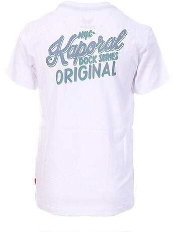 Kaporal orye wit t-shirt voor jongens