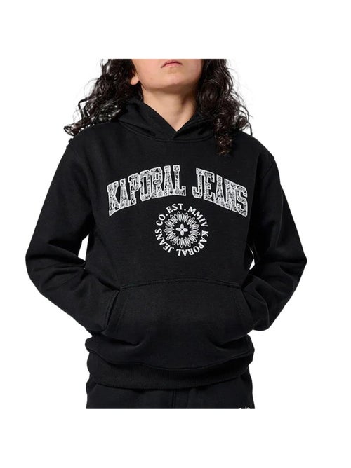 Kaporal Oscar Jongens Hoodie Zwart - Kiabi Kaporal Oscar Jongens Hoodie Zwart - Kiabi