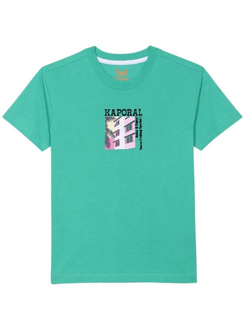 Kaporal OSTYN T-shirt Groen voor Jongens - Kiabi Kaporal OSTYN T-shirt Groen voor Jongens - Kiabi