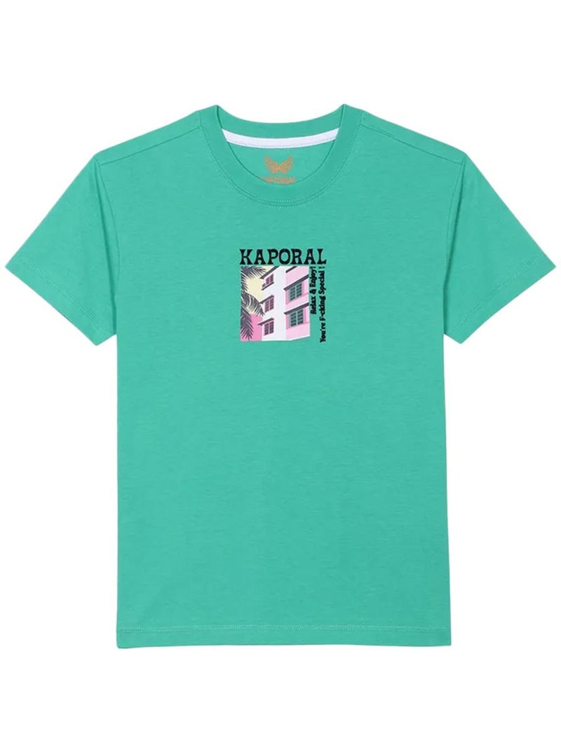 Kaporal OSTYN T-shirt Groen voor Jongens Groen - Kiabi