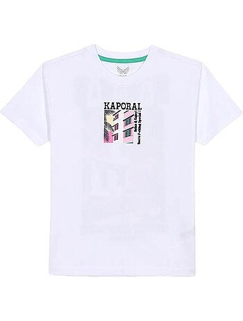 Kaporal ostyn wit t-shirt voor jongens