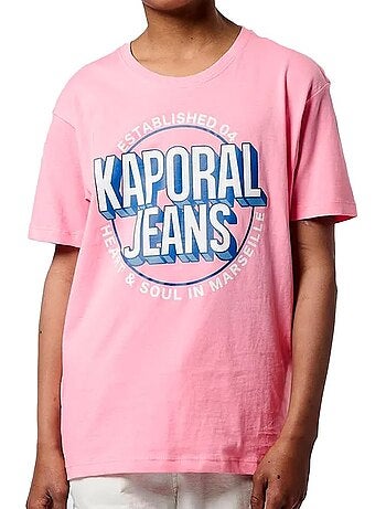 Kaporal otler jongens t-shirt roze