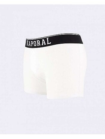 Kaporal QUADMH Heren Boxershorts - Set van 3 Zwart/Wit/Grijs