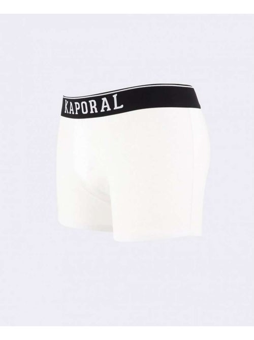 Kaporal QUADMH Heren Boxershorts - Set van 3 Zwart/Wit/Grijs - Kiabi Kaporal QUADMH Heren Boxershorts - Set van 3 Zwart/Wit/Grijs - Kiabi