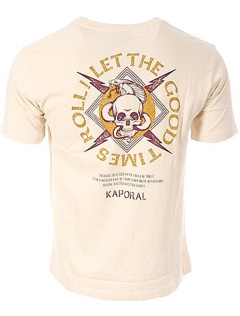 Kaporal ralph beige t-shirt voor heren