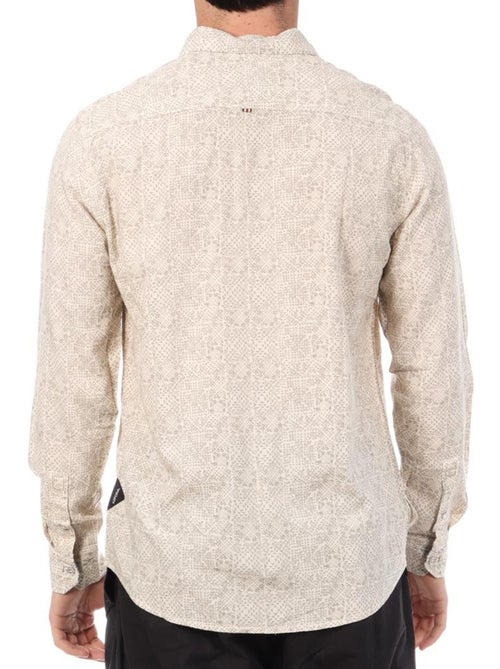 Kaporal RAMA Beige Herenoverhemd - Kiabi Kaporal RAMA Beige Herenoverhemd - Kiabi
