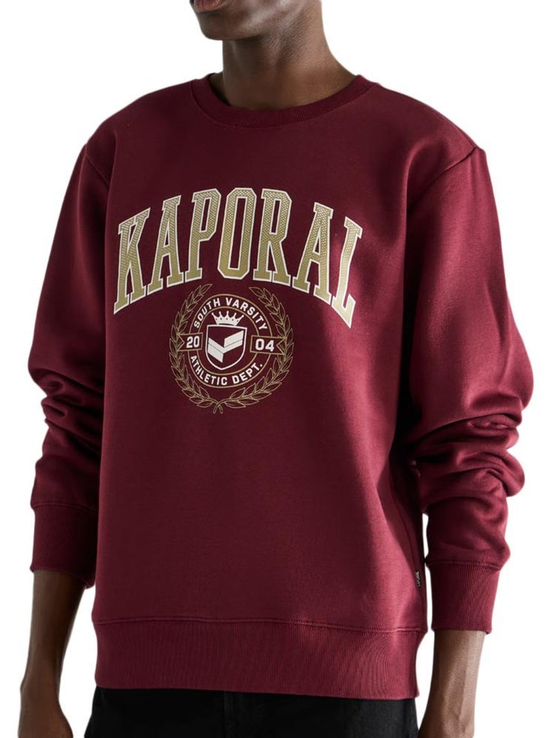 Kaporal RAMSH Bordeaux Heren Sweatshirt Bordeaux - Kiabi