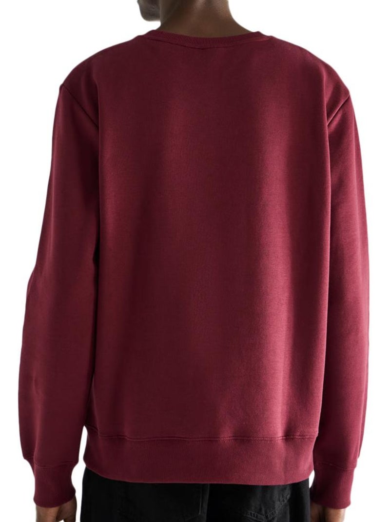 Kaporal RAMSH Bordeaux Heren Sweatshirt Bordeaux - Kiabi