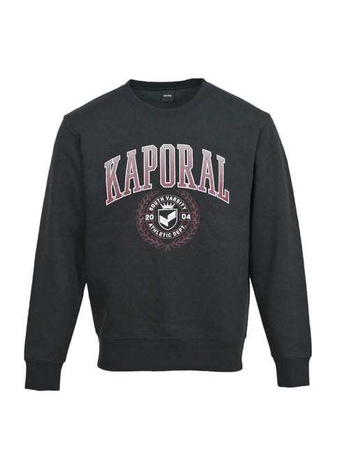 Kaporal RAMSH Zwart Heren Sweatshirt - Kiabi Kaporal RAMSH Zwart Heren Sweatshirt - Kiabi