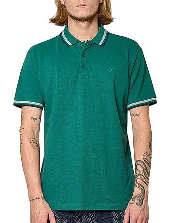 Kaporal rayoch groene polo voor heren