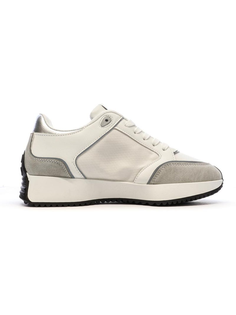 Kaporal Rayonne Dames Sneakers Wit/Grijs Zilvergrijs - Kiabi
