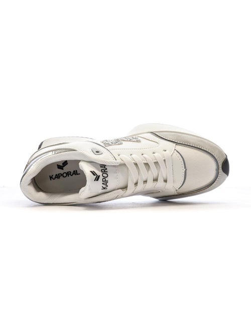 Kaporal Rayonne Dames Sneakers Wit/Grijs - Kiabi Kaporal Rayonne Dames Sneakers Wit/Grijs - Kiabi