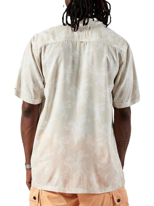 Kaporal REDY Beige Herenoverhemd - Kiabi Kaporal REDY Beige Herenoverhemd - Kiabi