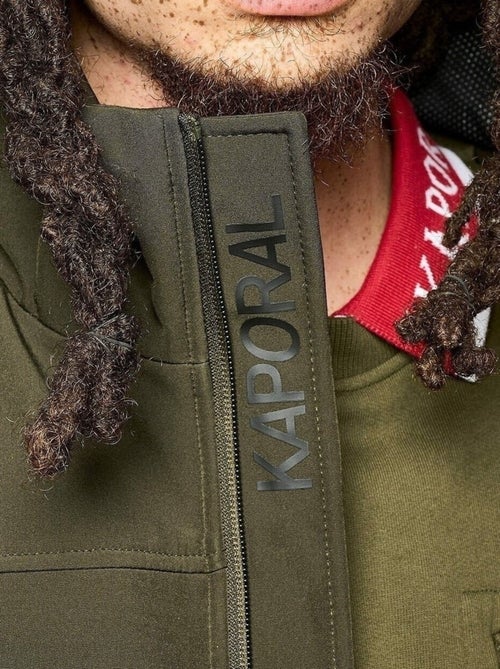 Kaporal Reyoh Kaki Parka voor Heren - Kiabi Kaporal Reyoh Kaki Parka voor Heren - Kiabi