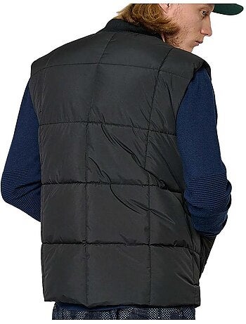 Kaporal ringoh zwarte mouwloze bodywarmer voor heren