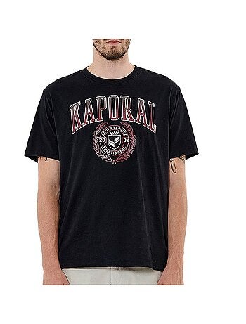 Kaporal robinh zwart t-shirt voor heren